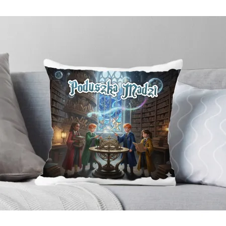 Magiczna prezentowa Poduszka dla czarodzieja do szkoły magii